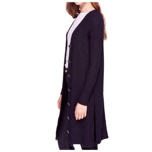 Free People Sparkly Button Front Cardigan